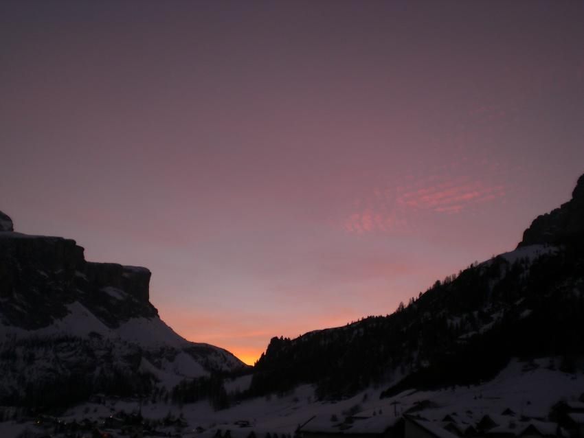 immagini tramonto tramonto montagna